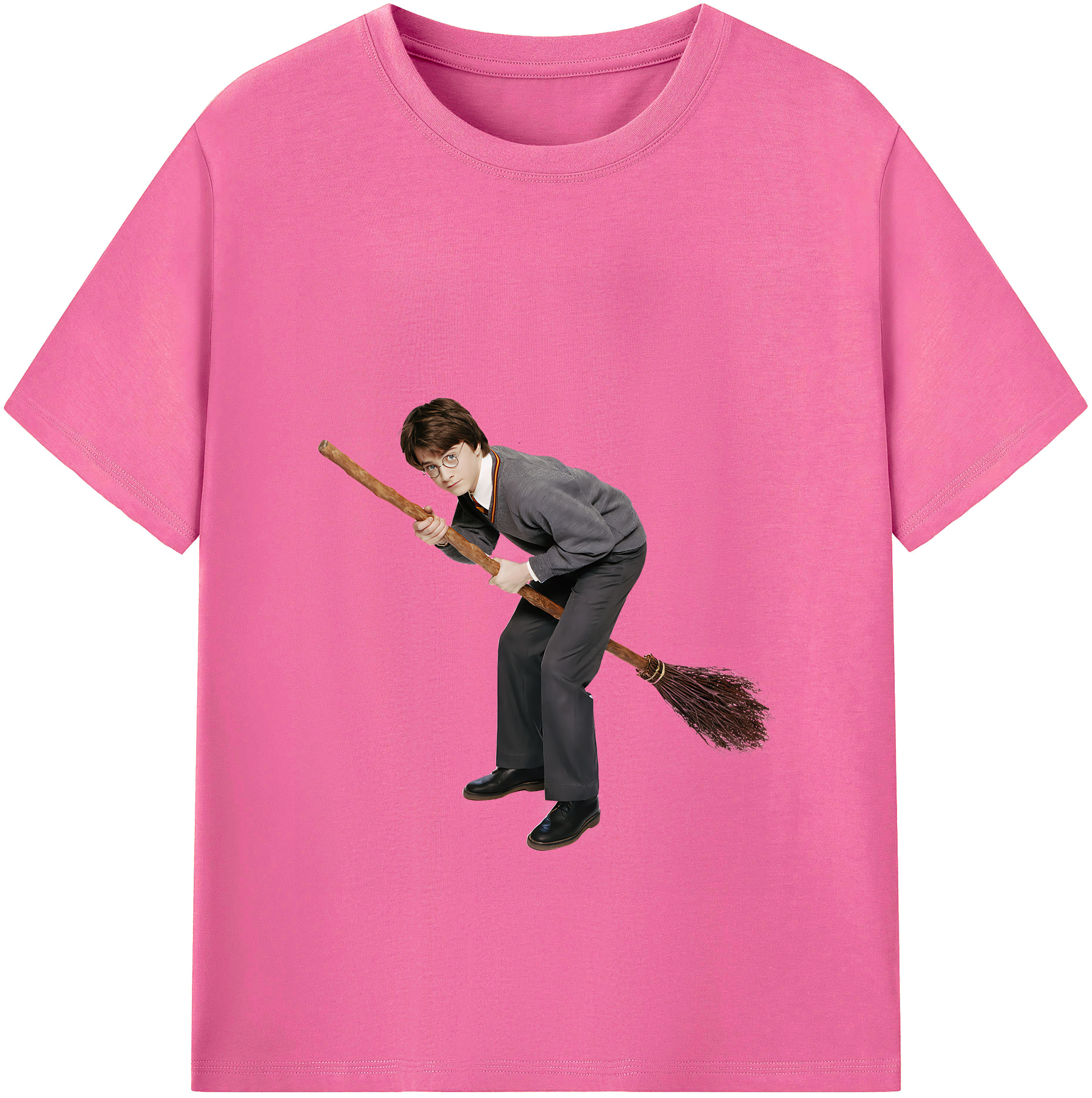 （画像用） Harry Potter ハリー・ポッターシリーズ レディースカジュアルプリントTシャツ（綿100％）
